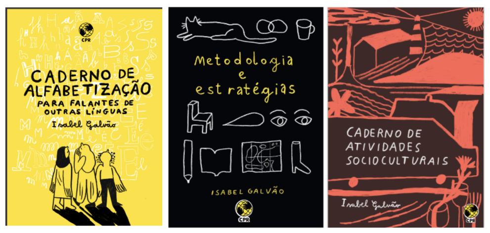 Image of the covers of the three publications