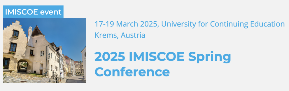 Logo of 2025 IMISCOE Spring Conference